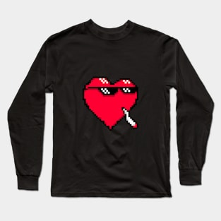 Too Cool Mr Heart Long Sleeve T-Shirt